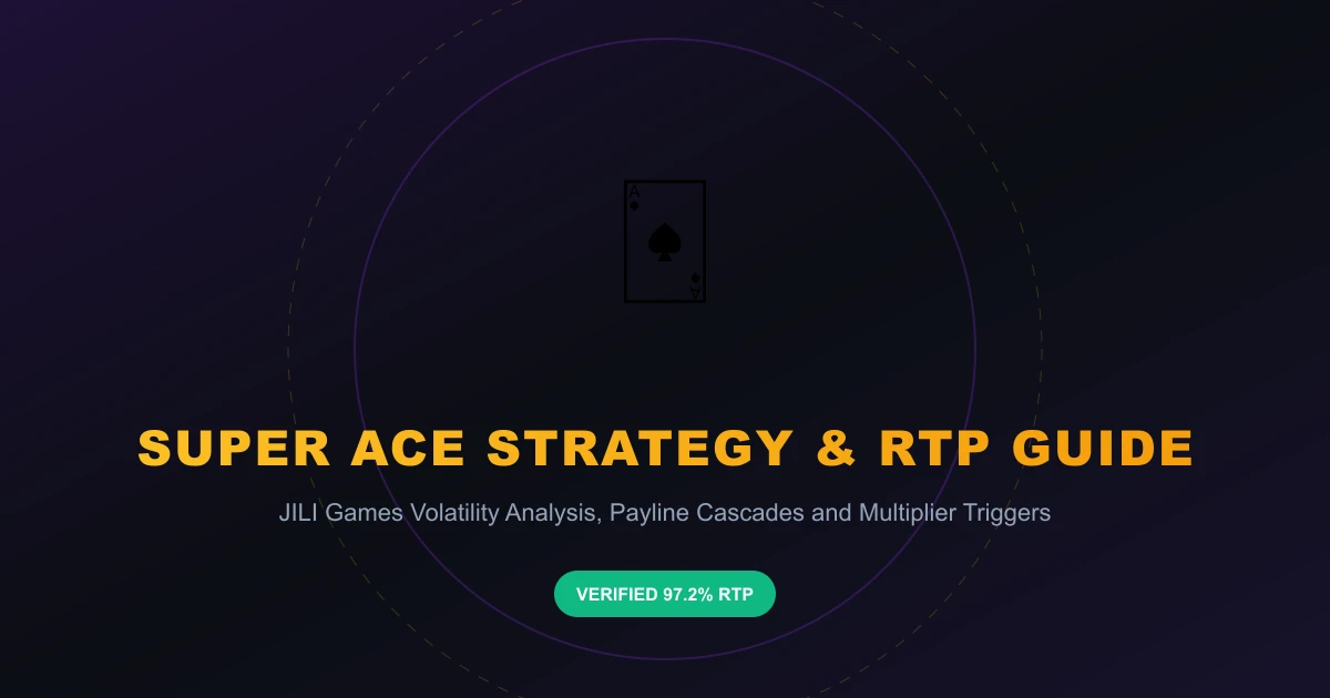 Super Ace Slot Strategy and Certified RTP Guide Banner